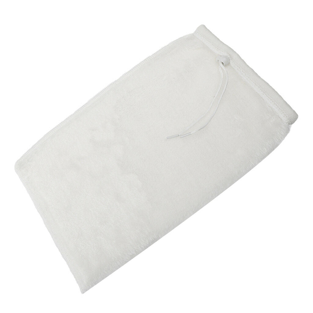 10x Filter Socks Aquarium Marine Sump Filter Bag with Adjustable Drawstring