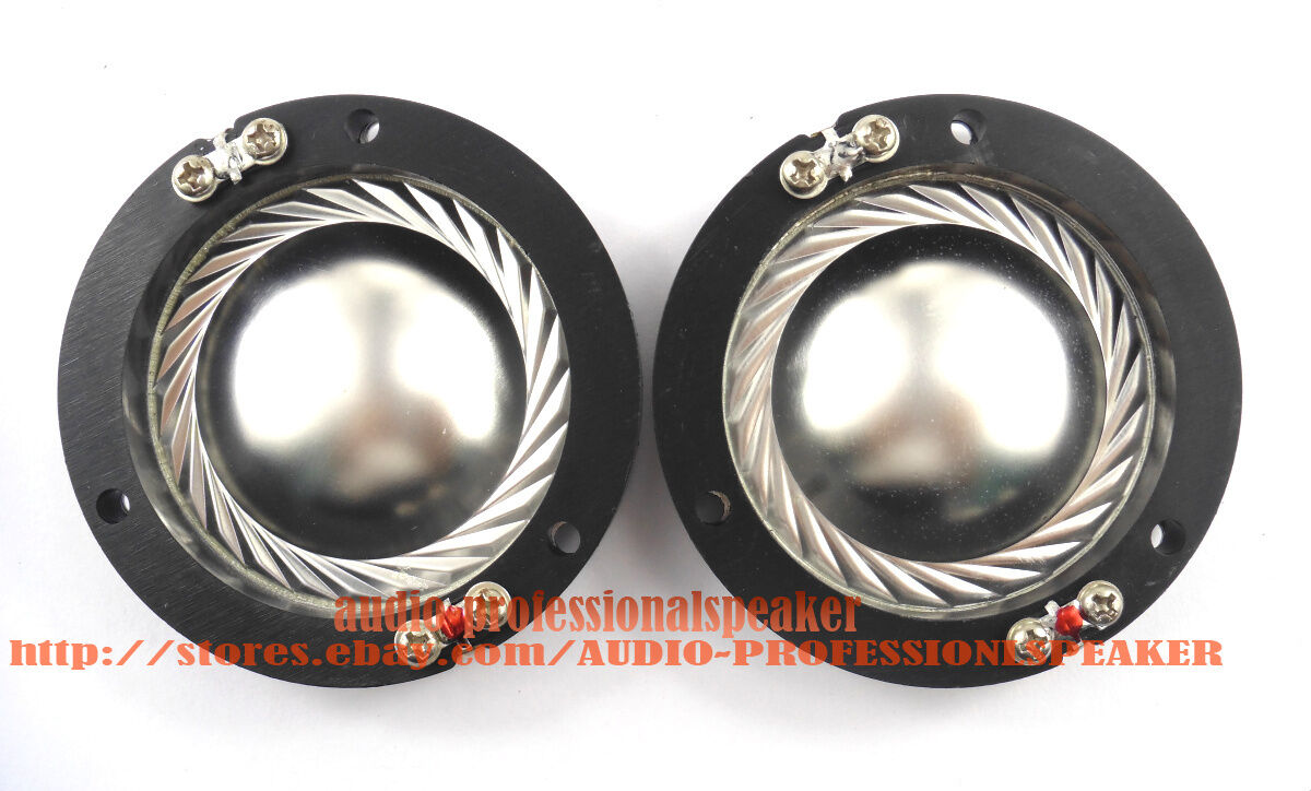 2PCS Replacement Aluminum Diaphragm Fit For Altec Lansing 604, 802, 806 8 Ohm