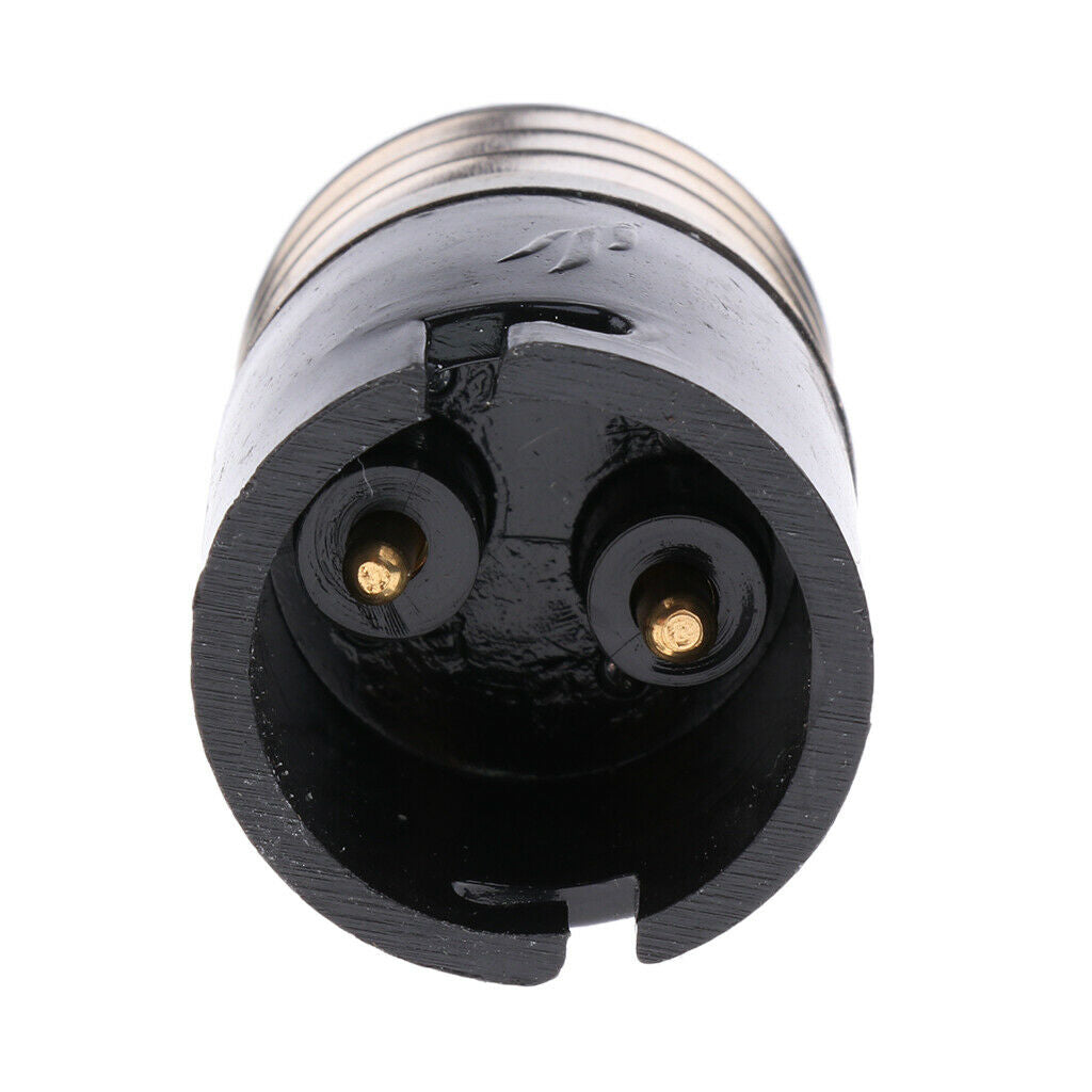3xWhite E27 to B22 Light Bulb Screw Socket Lamp Enlarger Holder Adapter Extender