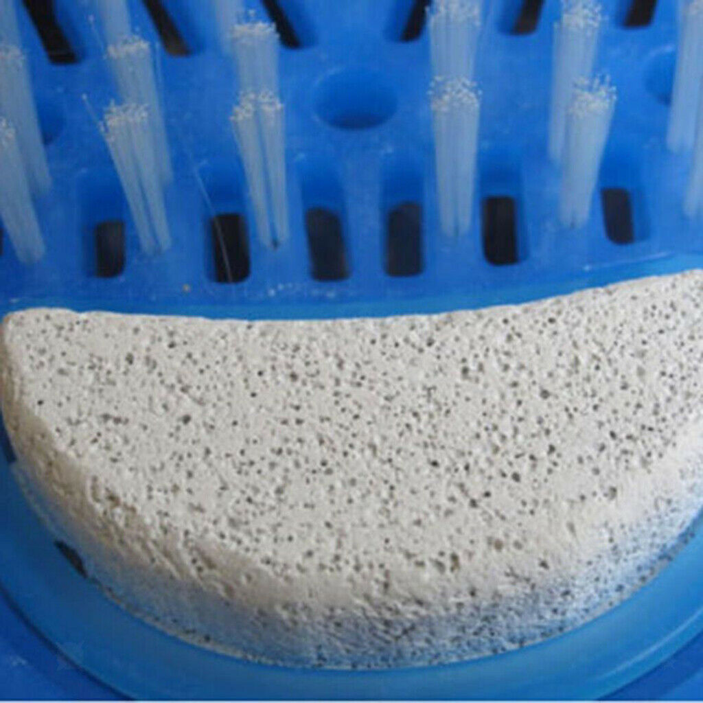 Pumice Stone Foot Massager Feet Cleaner Scrubber Shower Bath Slippers