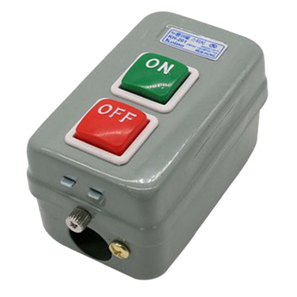 Transfer Push Button Switch Control Box Switch 3P 15A/250V 10A/380V KH-201