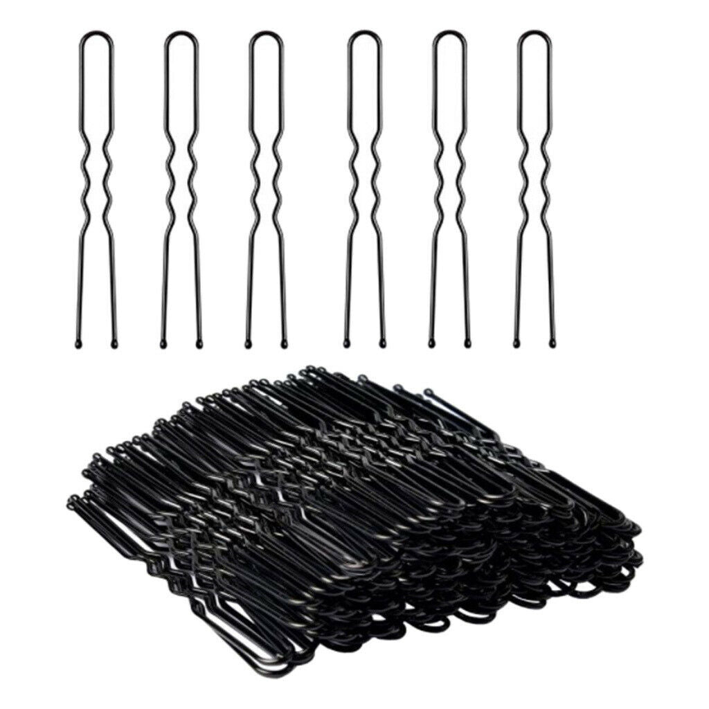 80Pcs Curly U-shaped  Pin Hair Pins Clip Hair Slides for Women Girls