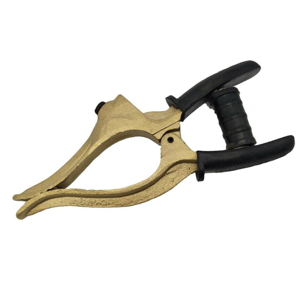 500A Electroplated Earth Clamp Welder Copper Ground Solder Clip