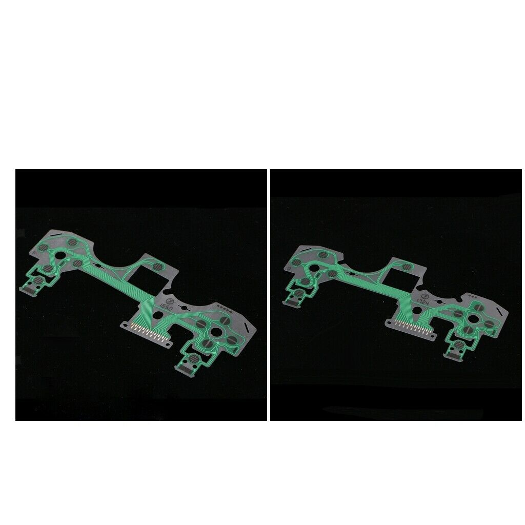 2 Pieces Flex Conductive Film Keypad Board Repair Part for Sony PS4 4.0/5.0