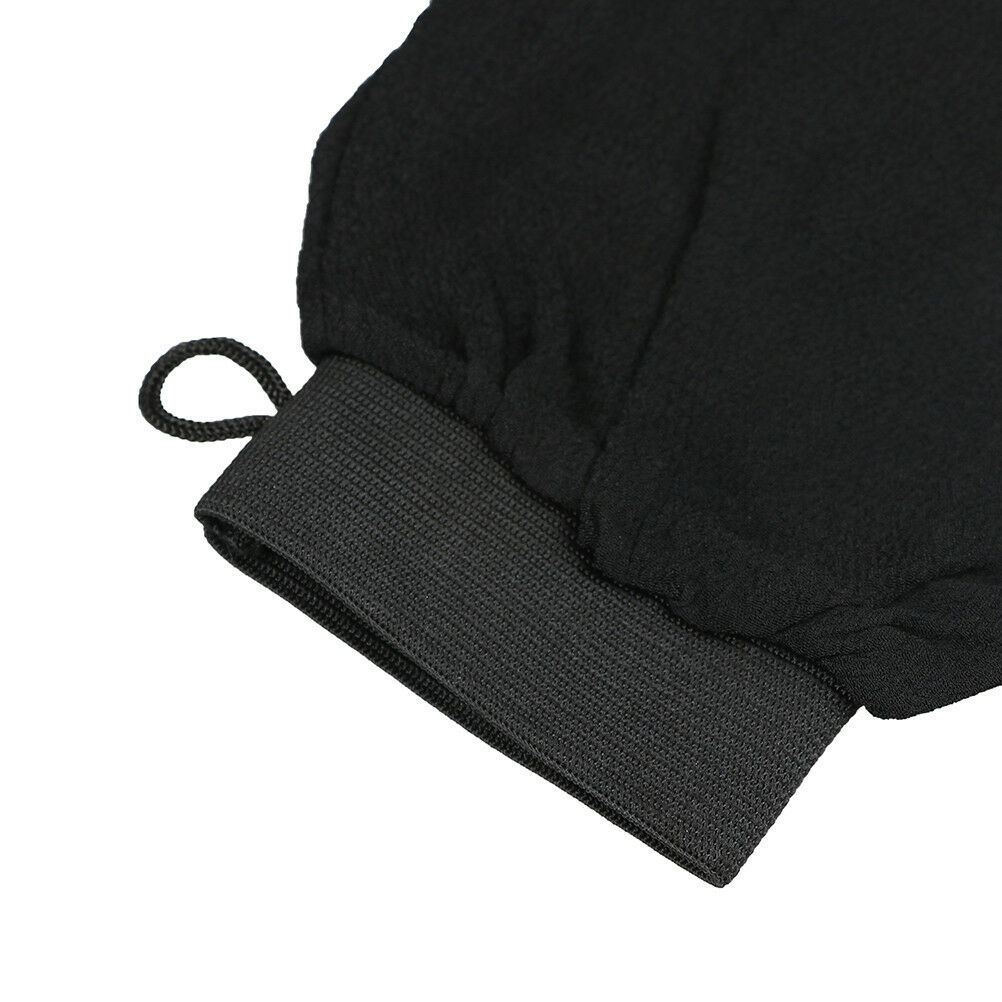 Black Moroccan Hammam Scrub Mitt Magic Peeling Glove exfoliating Bath Gloves KX