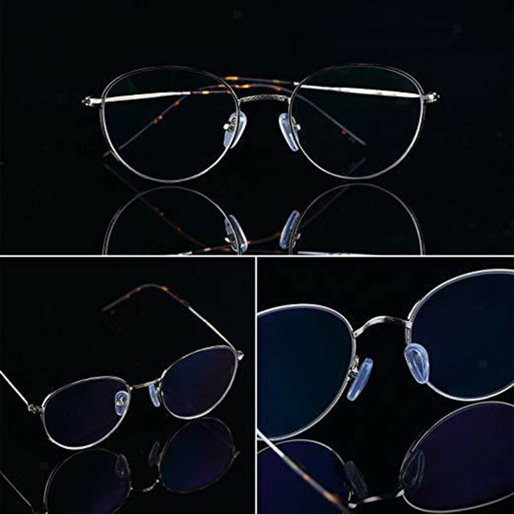 Eyeglass Nose Pads - Eyeglass Repair Kit with Screws Air Soft Glasses  -