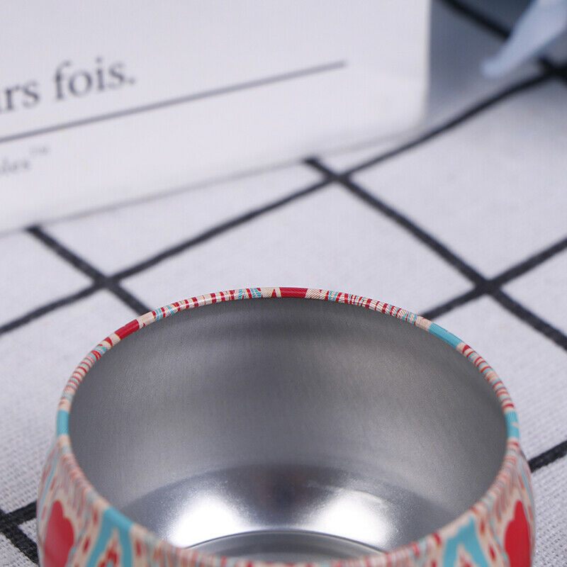 Scented Candle Empty box Natural Tin Can Home Decoration Outdoor Candy Gi.l8