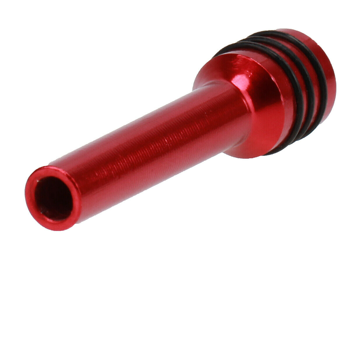 4PCS /SET Car Interior Red Alloy Door Lock Knob Pull Pin Cover Accessories