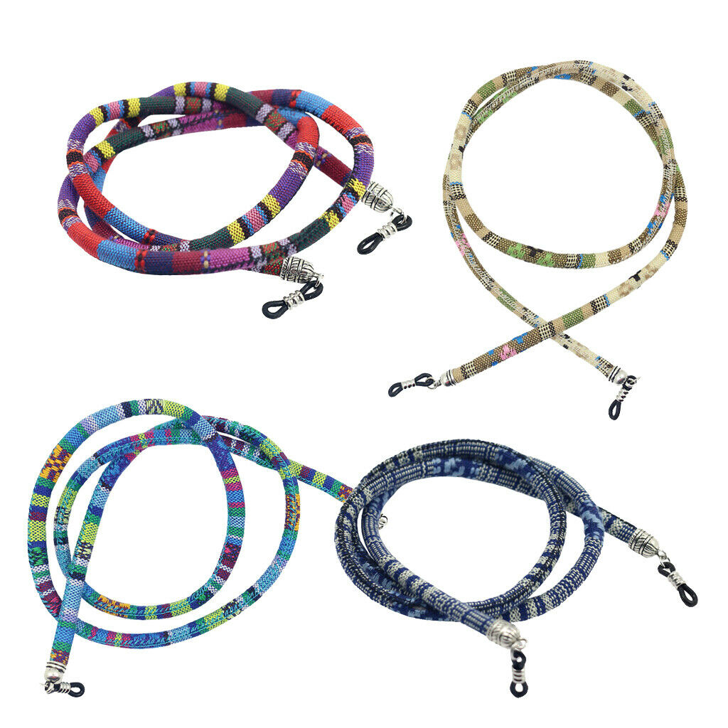 Eyeglasses Holder Strap (4pcs) – Glasses Holder, Lanyard Chain Cord, Necklace