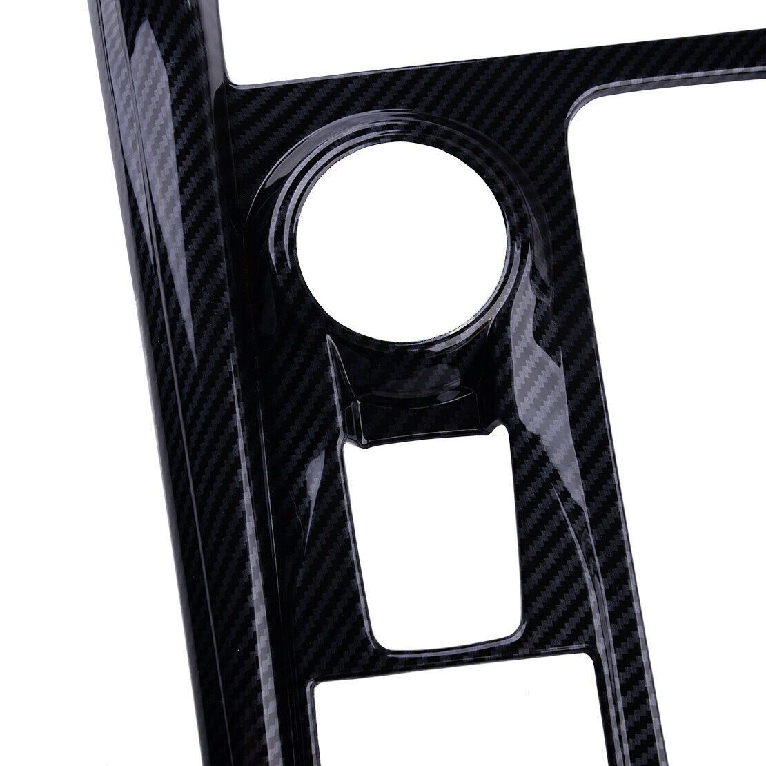 For Ford Explorer 2020 2021 ABS Carbon Fiber Car Interior Central Console Trim