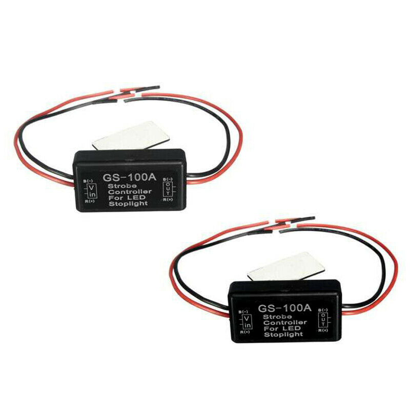 12V GS-100A Car SUV Truck LED Brake Stop Light Strobe Controller Flasher Module