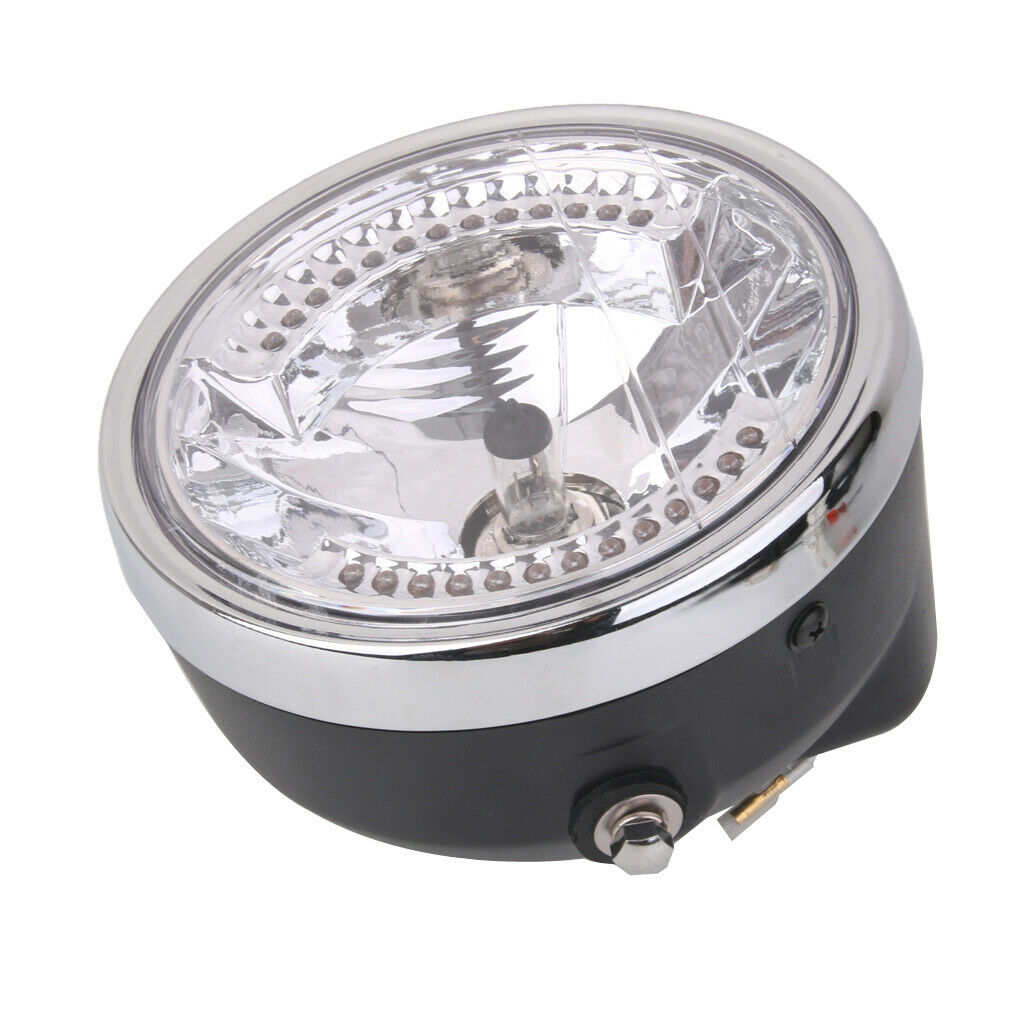 Motorcycle 7 Inch 12V 35W Round Headlight Head Light Turn Signal For