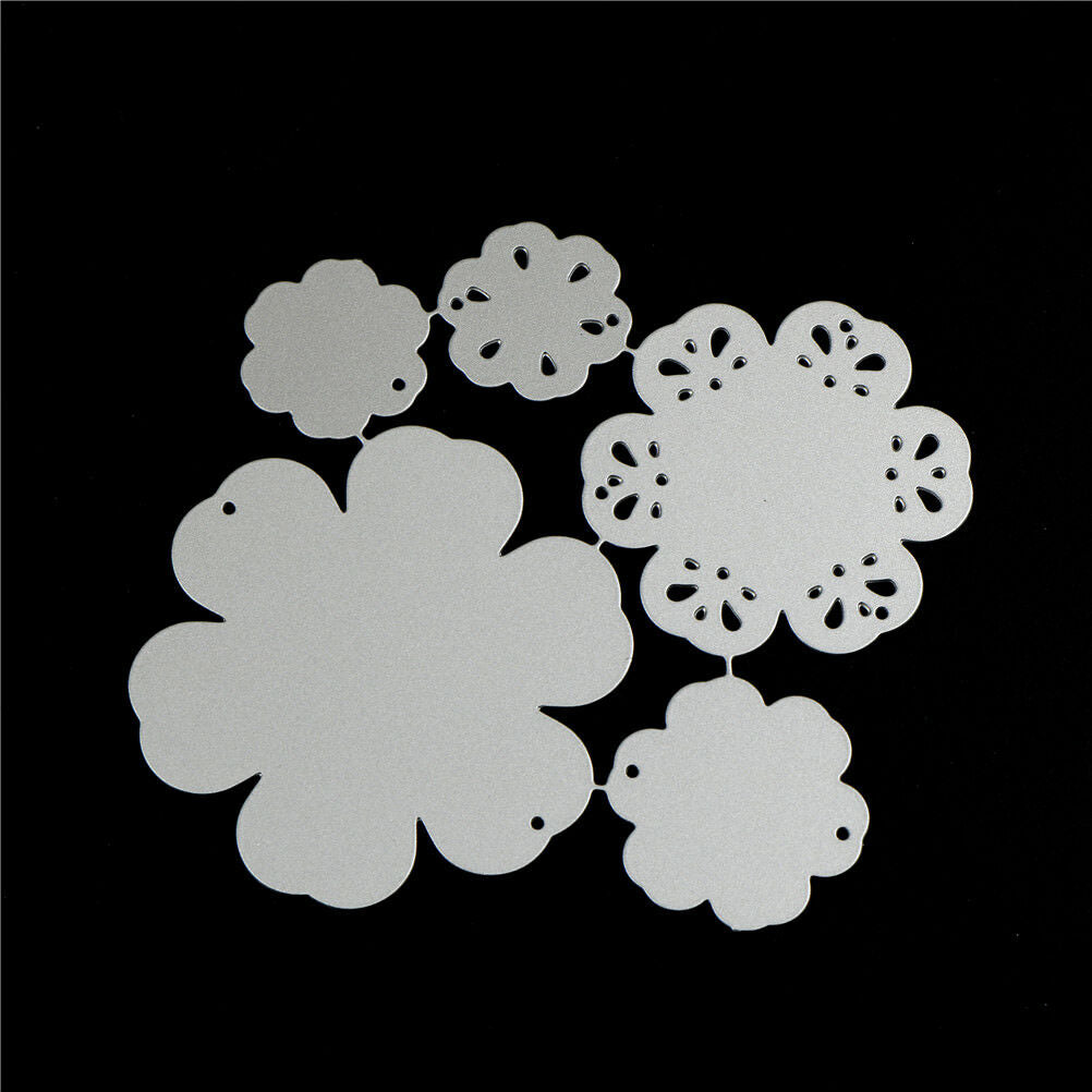 Lovely Bloosom Flower Cutting Dies Scrapbooking PhotoDecor Embossing Makin.l8