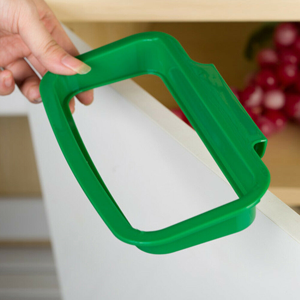 Garbage Bag Holder Hanging Kitchen Cupboard Cabinet Tailgate StanderStorage @