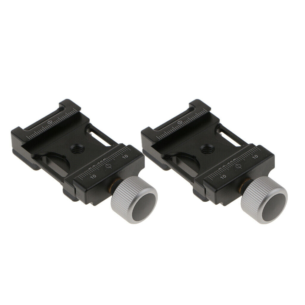 DC-38 Aluminum Quick Release Clamp With Arca-Swiss For Ball Head For 1/4