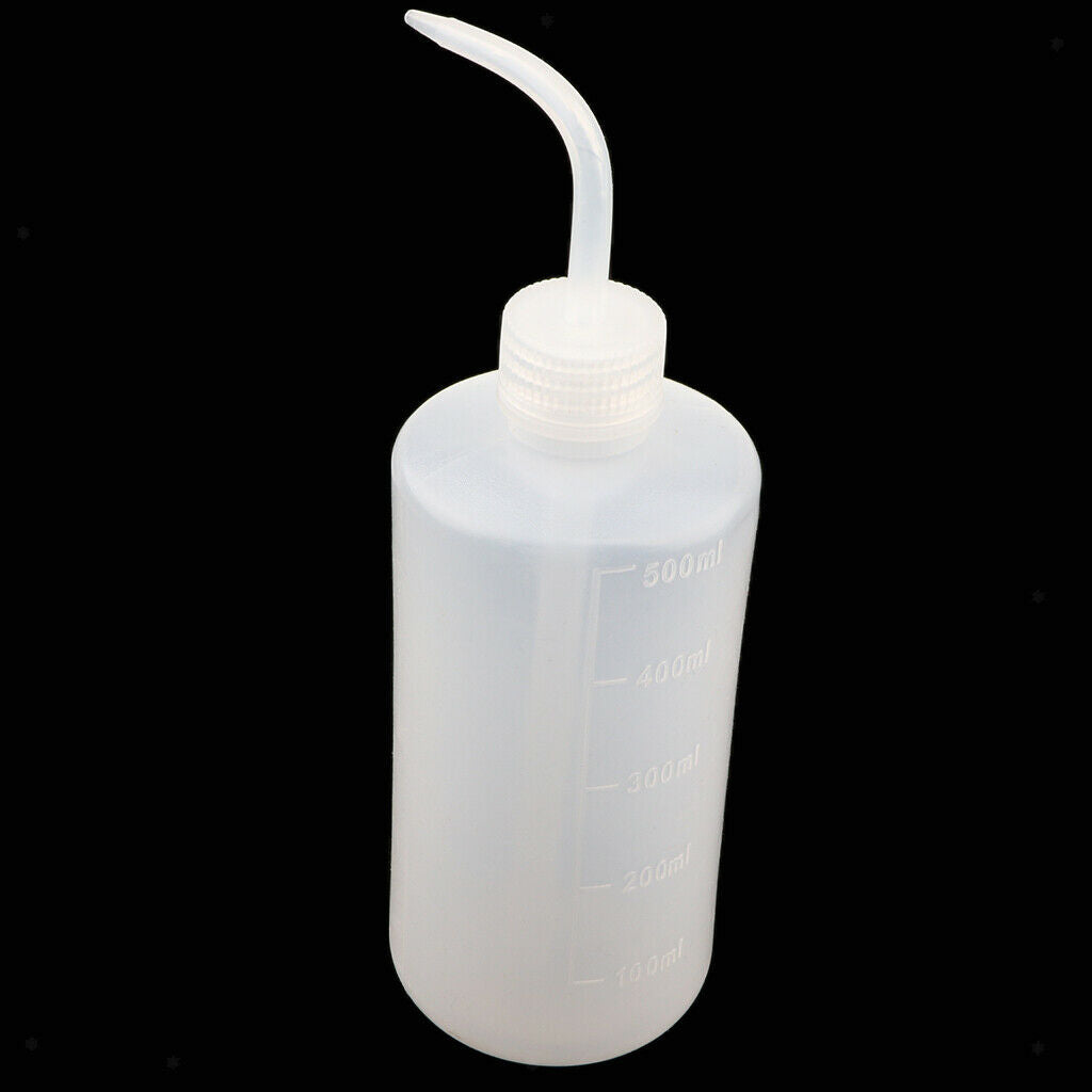 2pcs 500ml Plastic Green Soap Wash Clean  Diffuser Bottle Lab Tattoo
