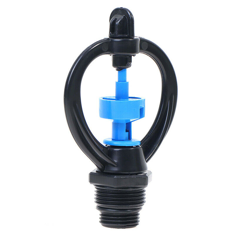 1/2 3/4 In Farm Sprinkler 360 Degrees Rotary Lawn Water Content  Garden Water KX