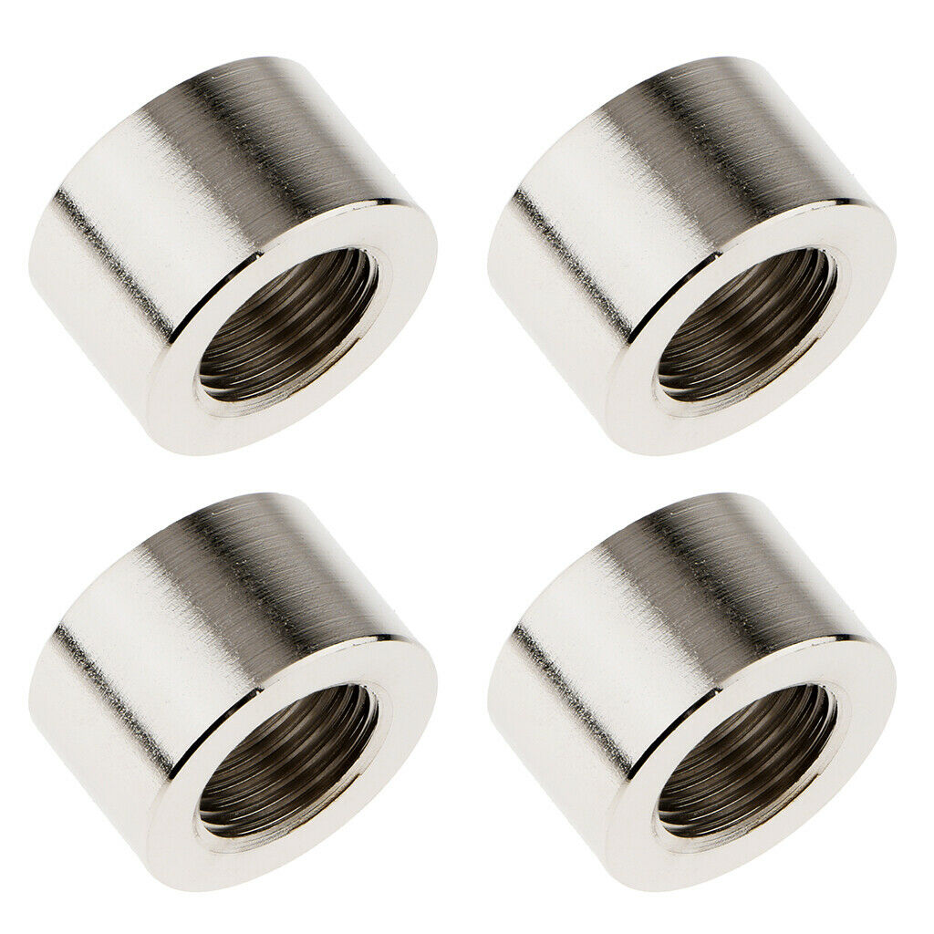 4pcs Durable M18x1.5mm O2 Oxygen Sensor Bung Adapter Exhaust Base Nut 304