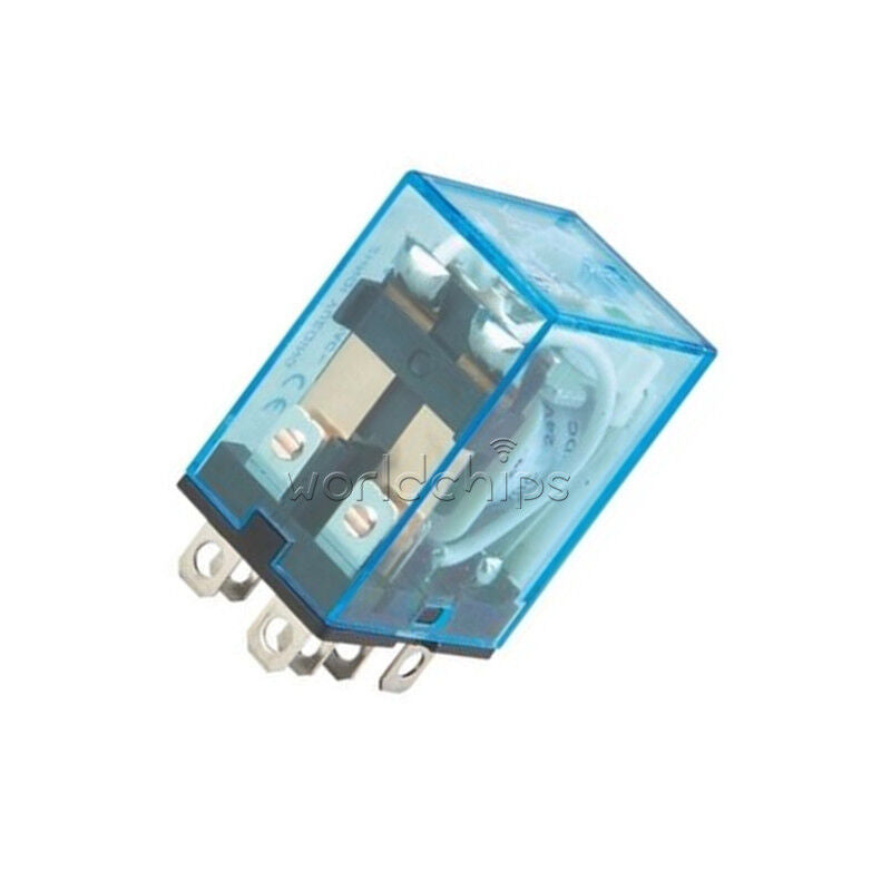 10PCS 12V Small Relay Omron LY2NJ DC 10A 8PIN Coil DPDT W