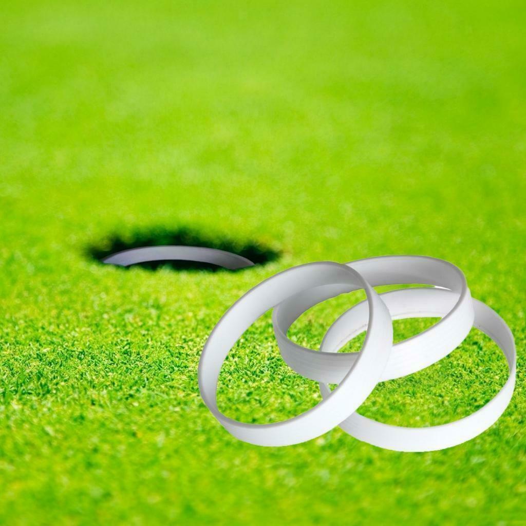 6Pcs 11cm Green Plastic Putting Cup Ring Golf Training Practice for Outdoor