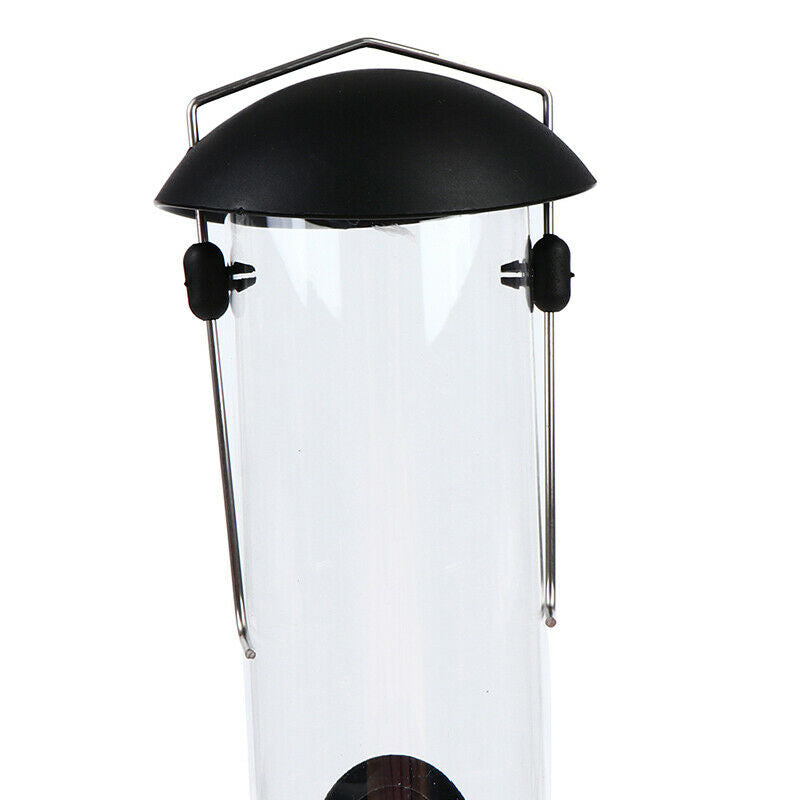 Ointo Garden Tube automatic Bird Feeder Premium Hard Plastic Outdoor with HaFCA