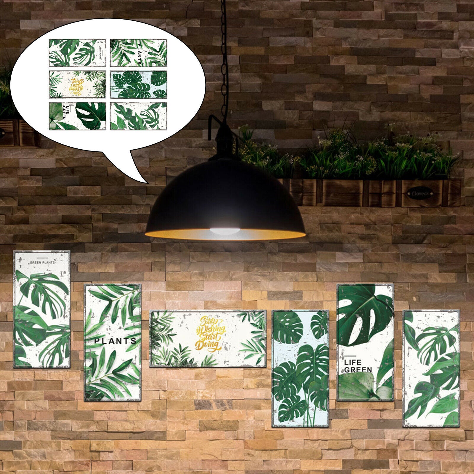 Wall Stickers Self-Adhesive Home Bedroom Kitchen Background Art Murals