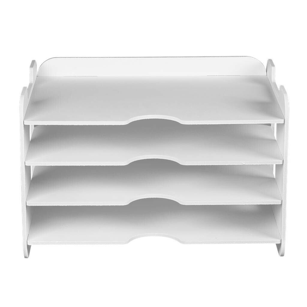 DIY Self-Assembly Files Filling Case Holder Good for Supplies PVC Made Set