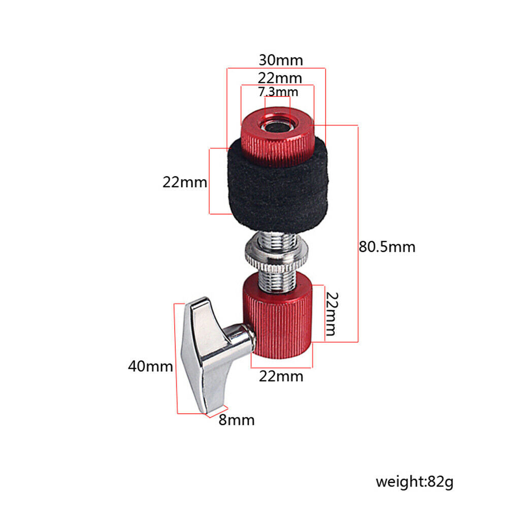 Metal Hi-Hat Clutch for 6mm Pull Rod Jazz Drum Instrument Luthier Tools