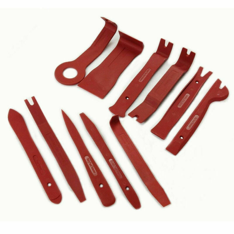 11 Pcs Car Trim Door Panel Dash Centre Console Install Removal Remover Pry Tool