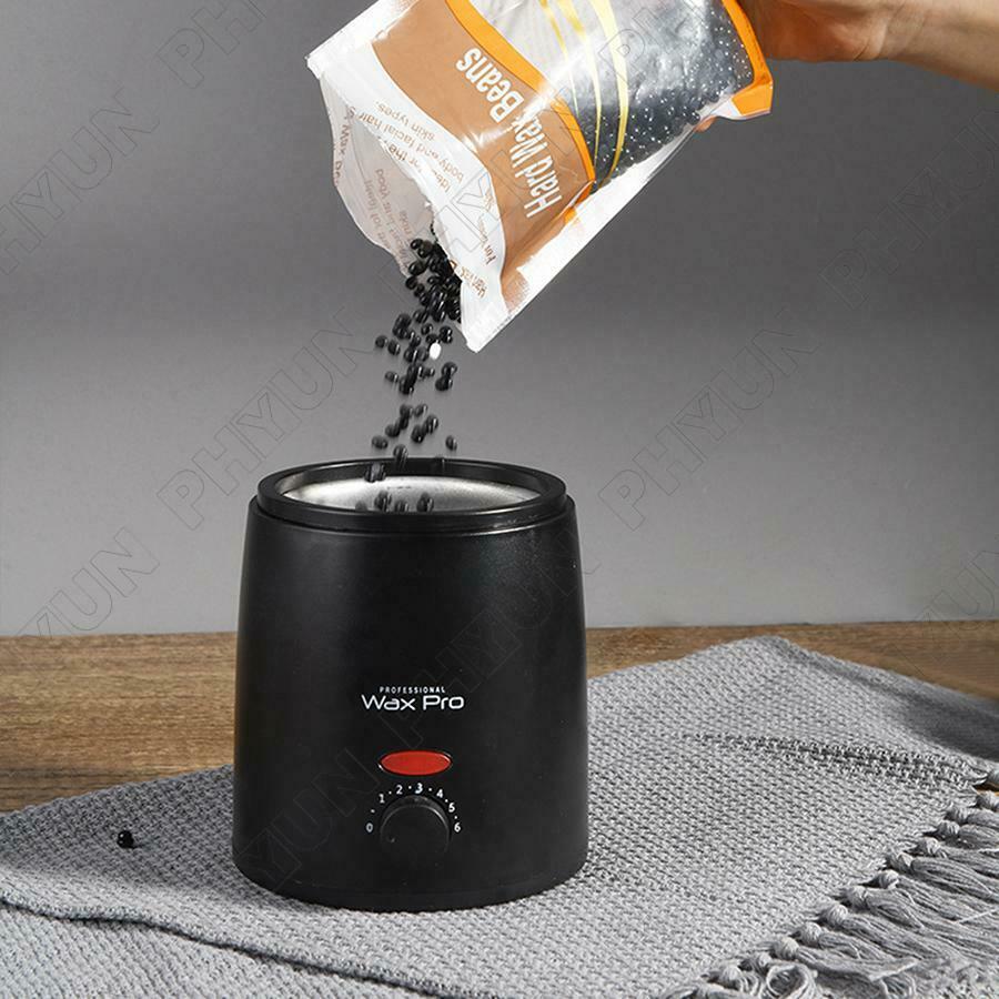 US Plug 200ml Electric Wax Heater Pot Depilatory Wax Warmer Hair Removal Machine