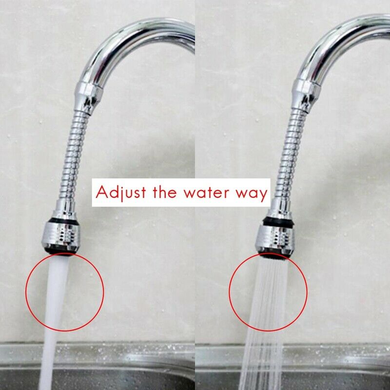Stainless Steel 360 Degree Rotatable Water Saving Faucet Tap Aerator Faucet NoV4