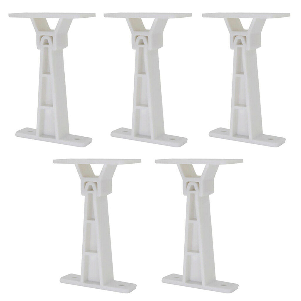 5 Pieces 3 Inch C Clip Entrance Door Latch Bracket For RV Trailer Motorhome