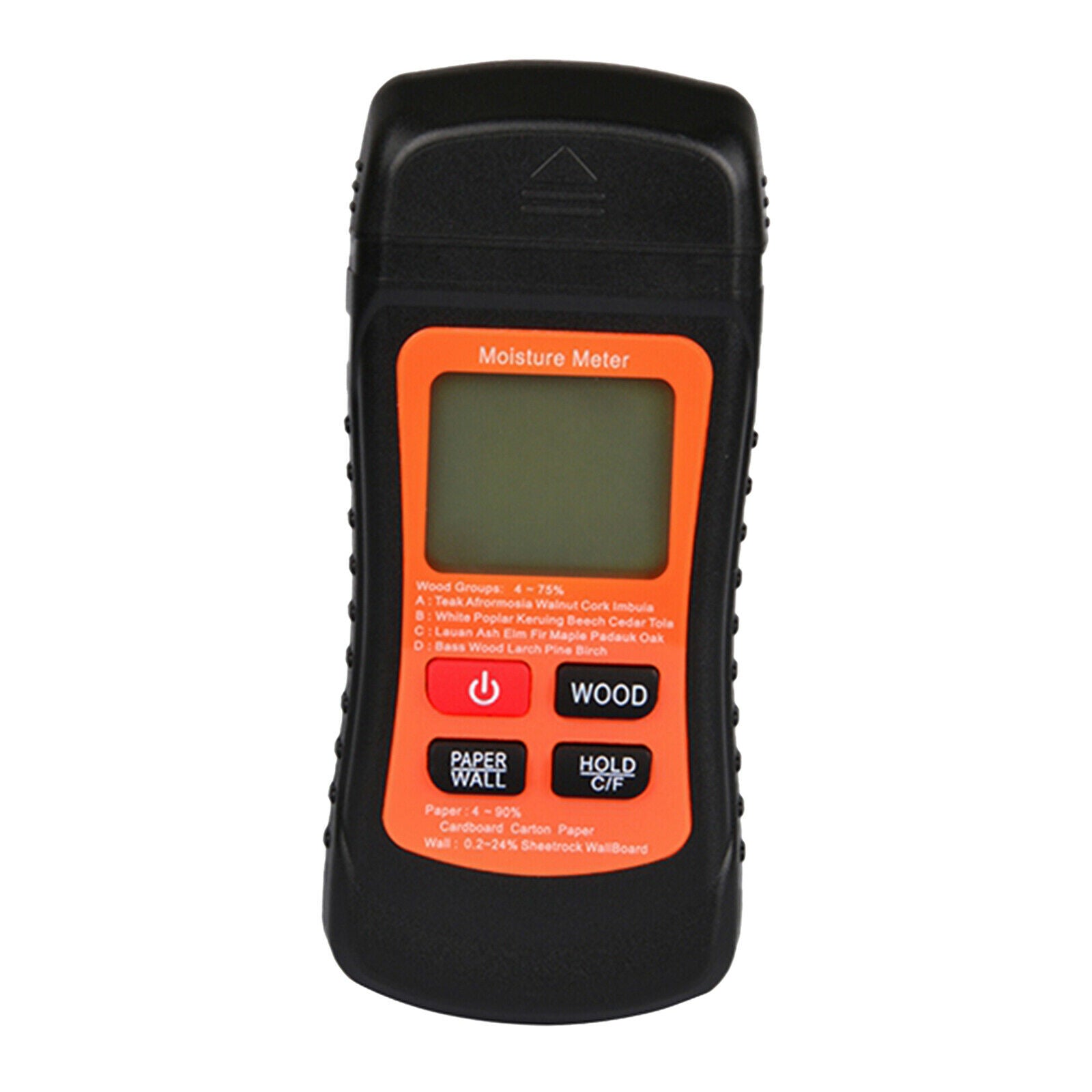 Handheld Wood Moisture Meter Hygrometer Pin-type Scanner for Walls Firewood