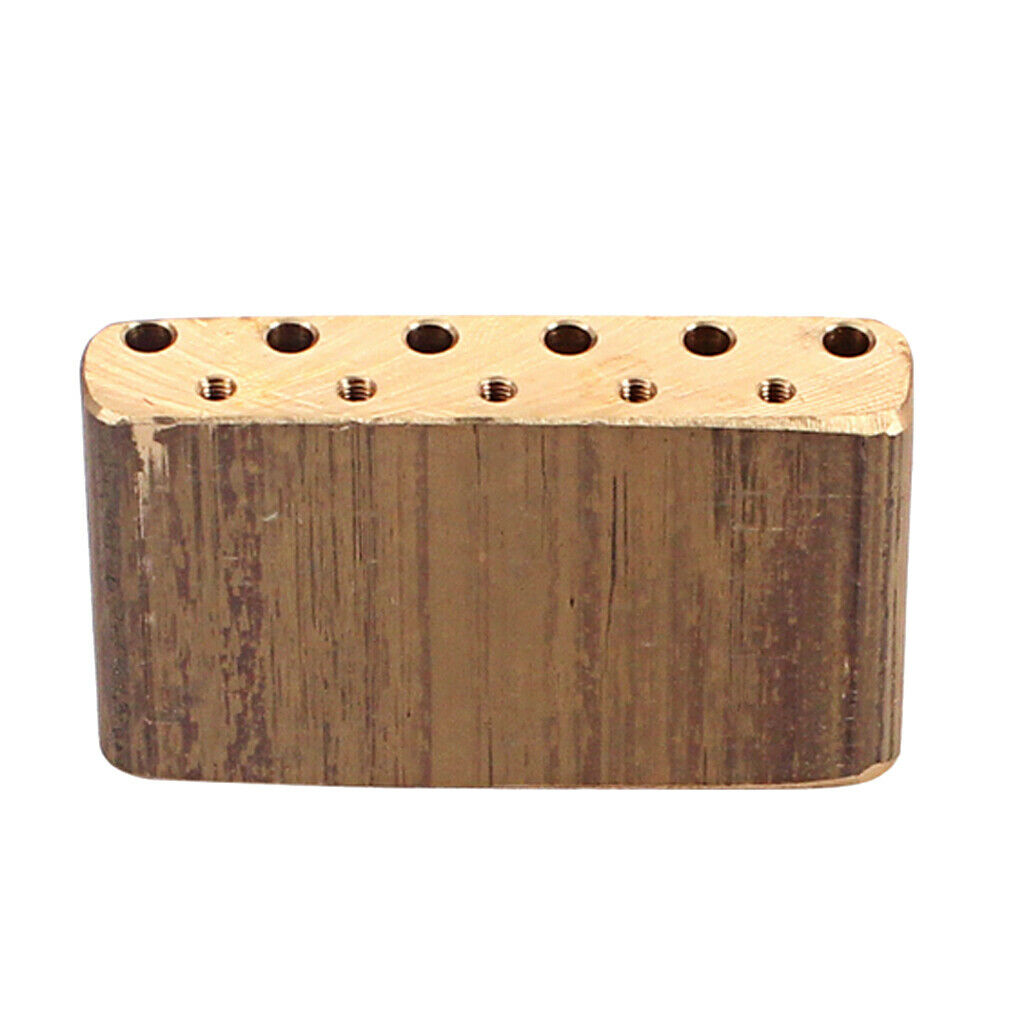 Brass   Electric   Guitar   Tremolo   Bridge   Block   DIY   Musical