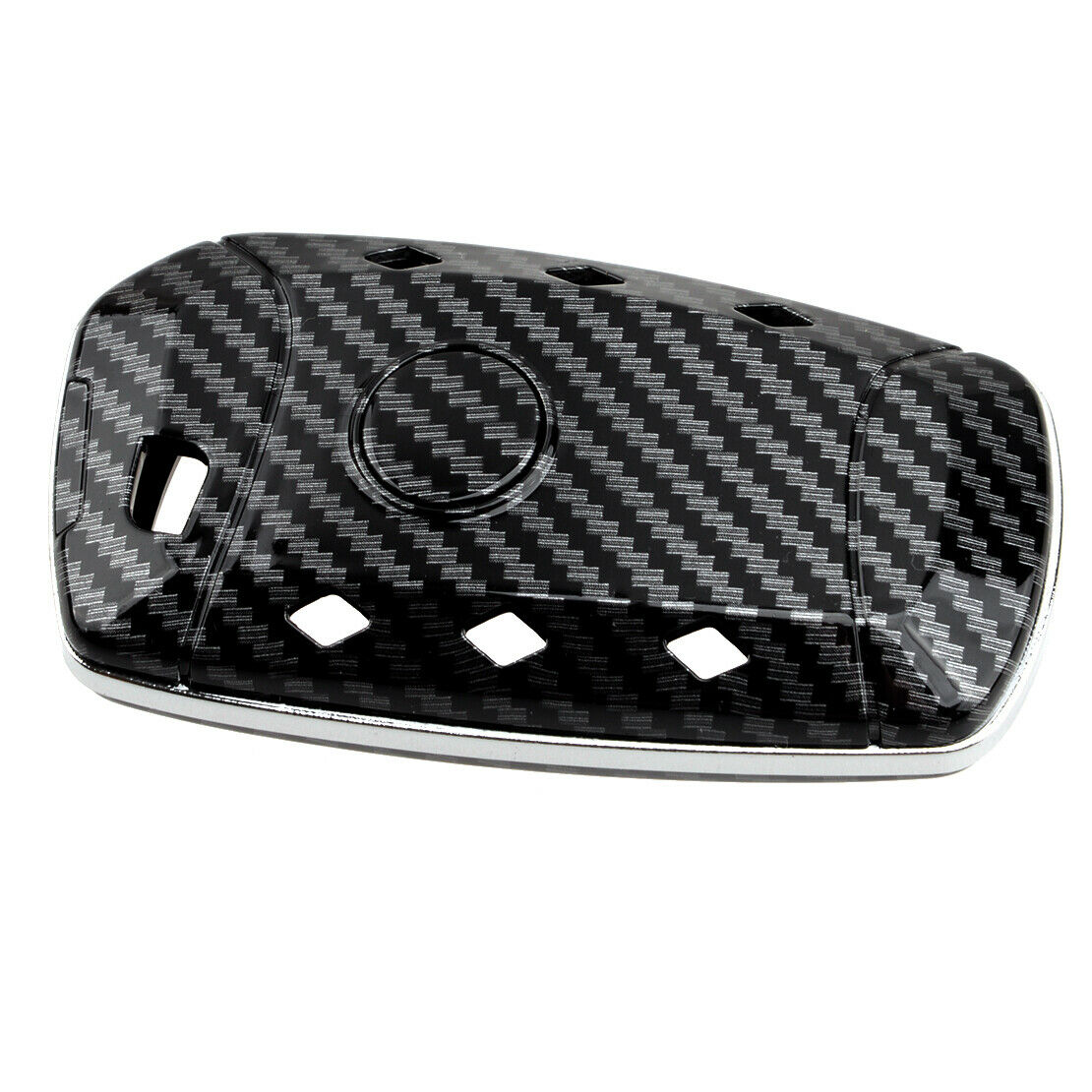 ABS 4 Button Key Shell Cover Case Fob Holder Fit for BMW 5-Series F10 F11 11-16