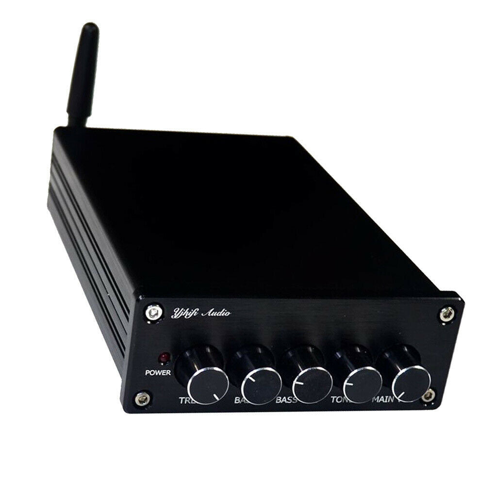 Portable HiFi Amplifier, 2x50W+100W TPA3116 2.1 Bluetooth 4.2 HiFi Amplifier