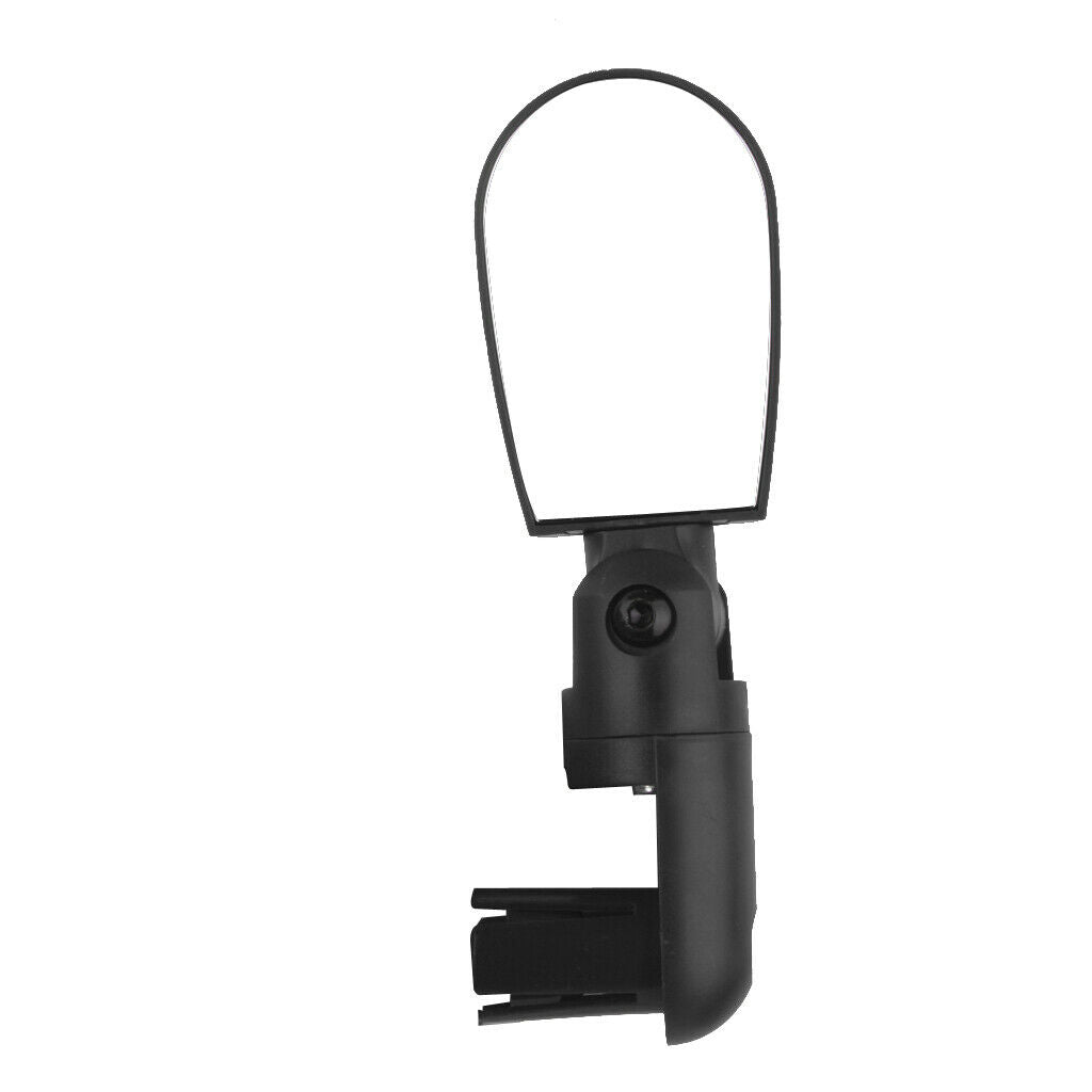 Safety Bicycle Rear View Mirror Bike Handlebar Flexible Reflector Black