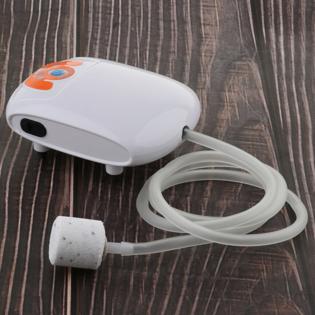 USB Aquarium Air Pump Fish Tank Air Diffuser Oxygen Pond Pump Single Outlet
