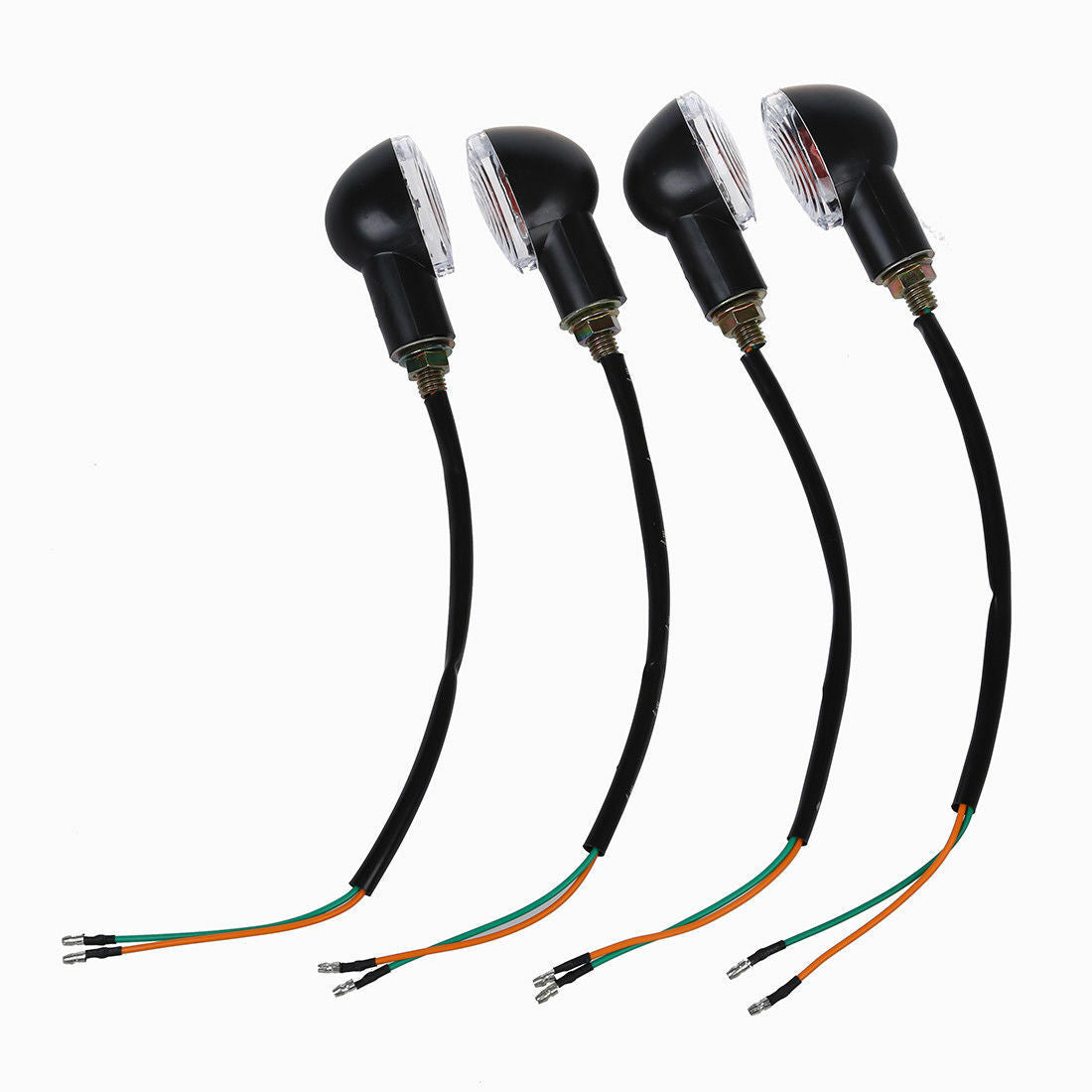 4 X 10W Ambre Couleur Moto Clignotant LED Clignotant Feu B2S3 A1S8 S