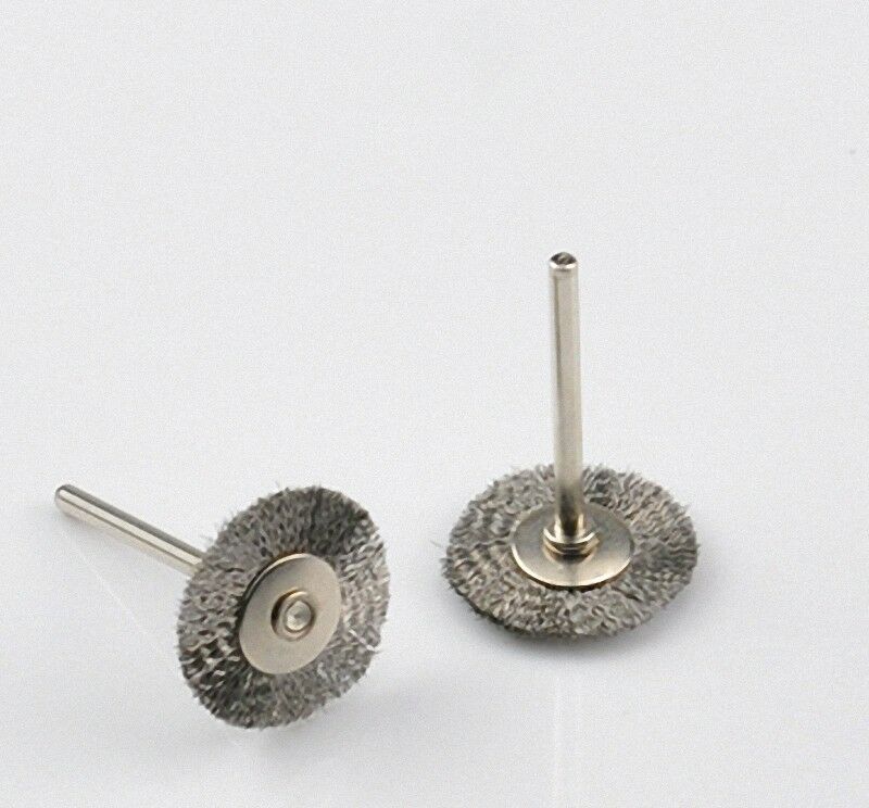 New 15Pc Wire steel Brush Brushes Wheel- for Dremel Die grinder & Rotary tools