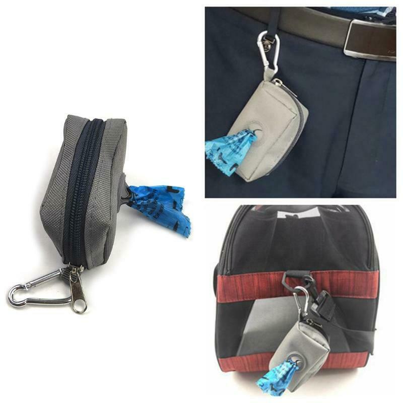 Dog Poop Bags Holder for Leash Waste Bags Dispenser Portable Organizer