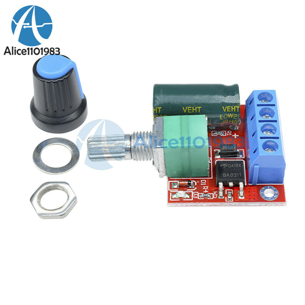 5V-35V 5A 20khz LED PWM DC Motor Controller Speed Regulation Dimmer