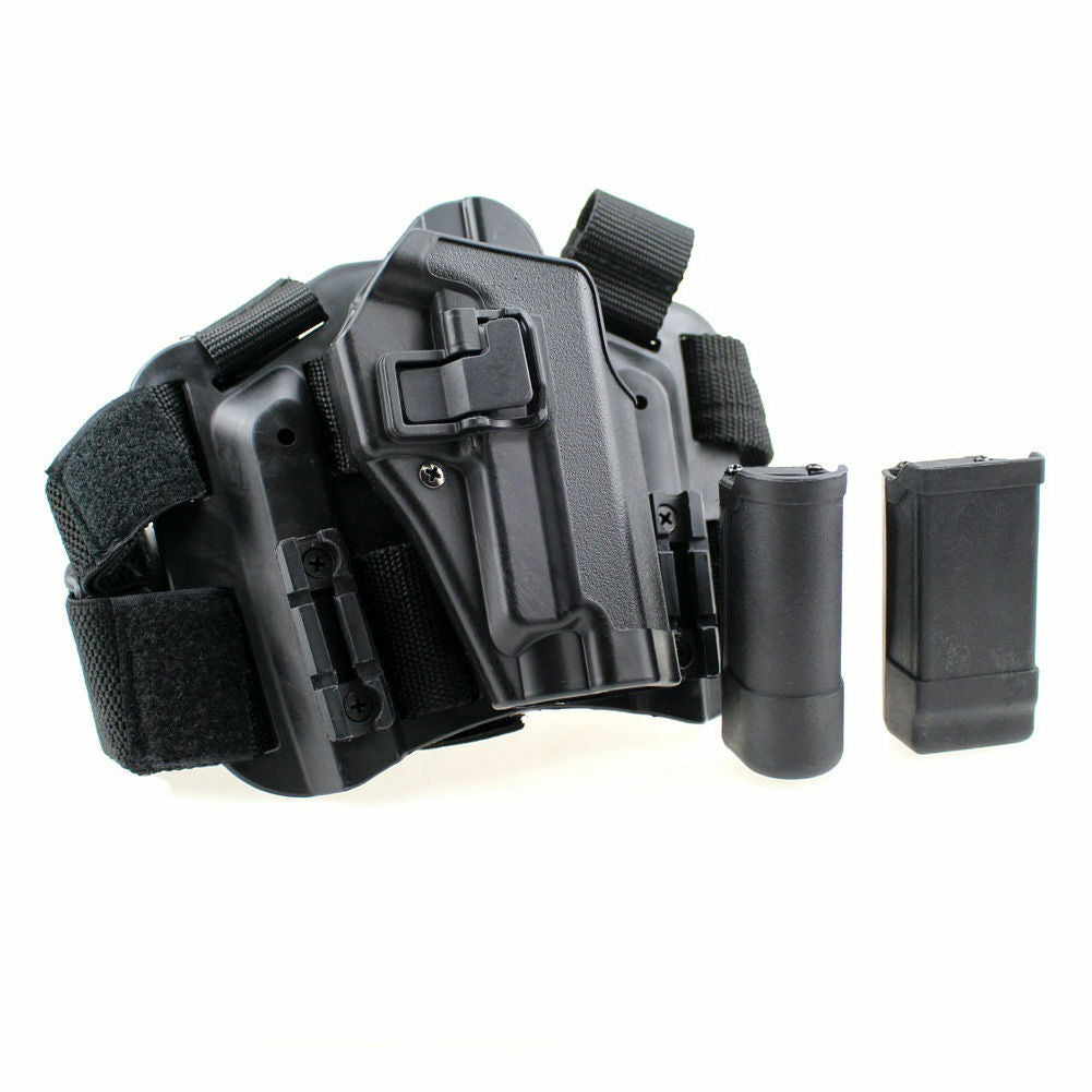 Outdoor Hunting Fits P226 P229 SIG SAUER Mag Pouch Torch Leg Thigh Holsters