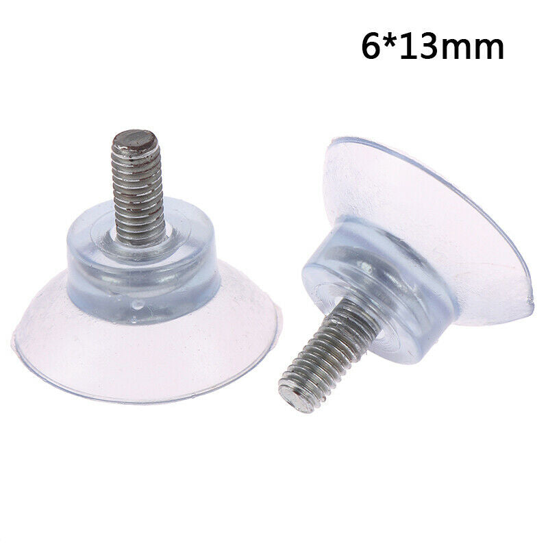 4PCS Clear Strong Glass Suction Cup Accessories Furniture sucker with Sc .l8