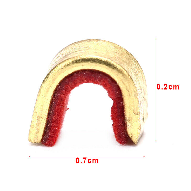 Shooting 6Pcs Archery Arrow Bow Strings Buckle Clip Set Copper Point Bow .l8