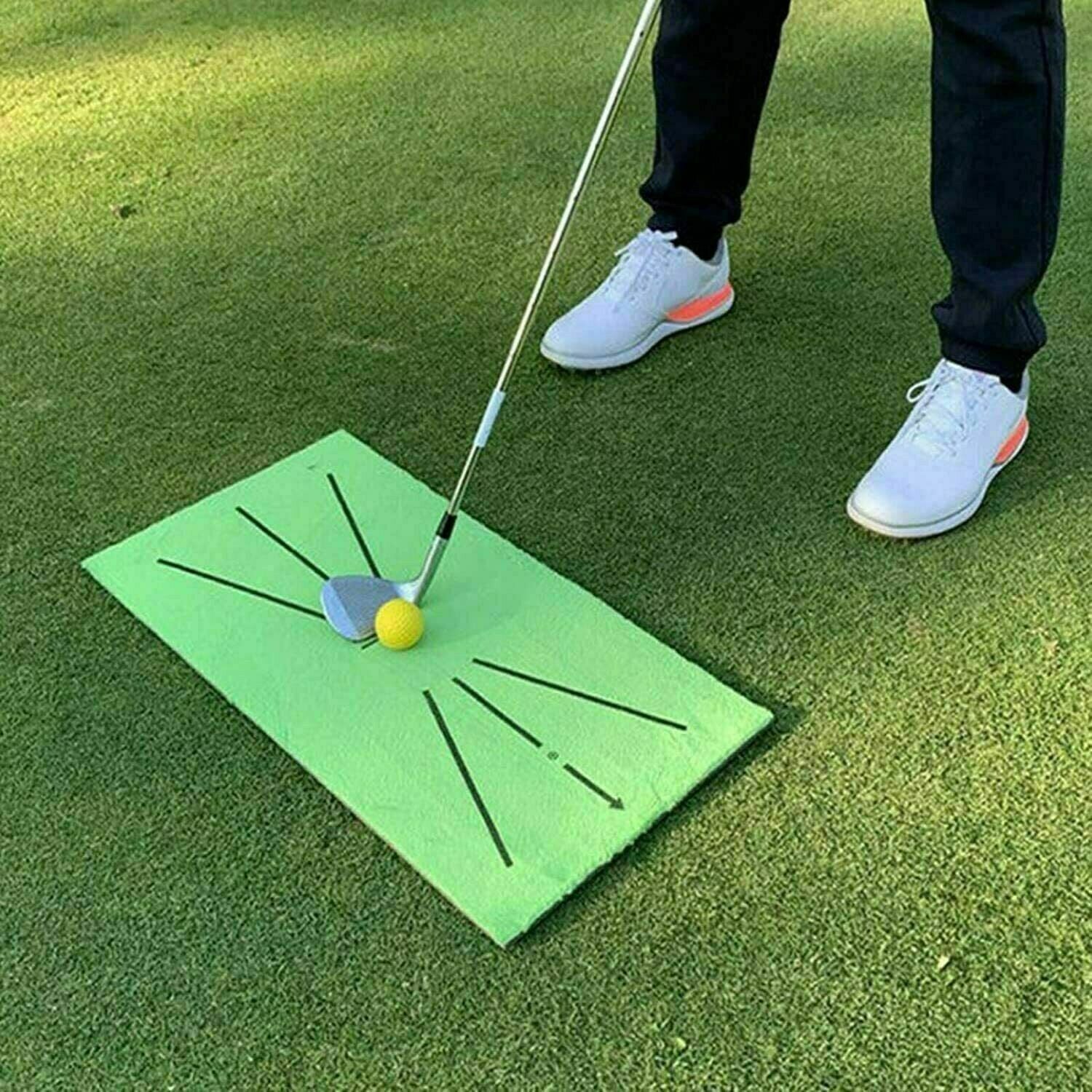 Golf Training Mat Swing Detection Batting Practice Training Aid Game 30x60cm BS5