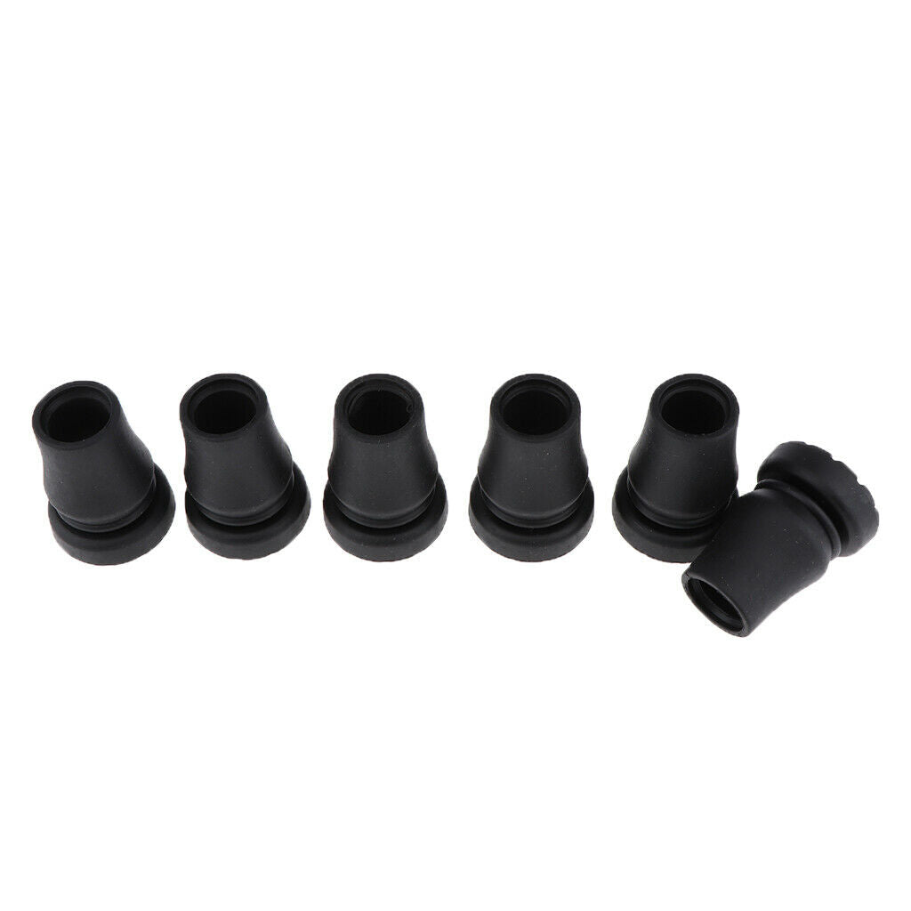 6x Trekking Poles Trekking Poles Trekking Poles Spare Rubber Caps
