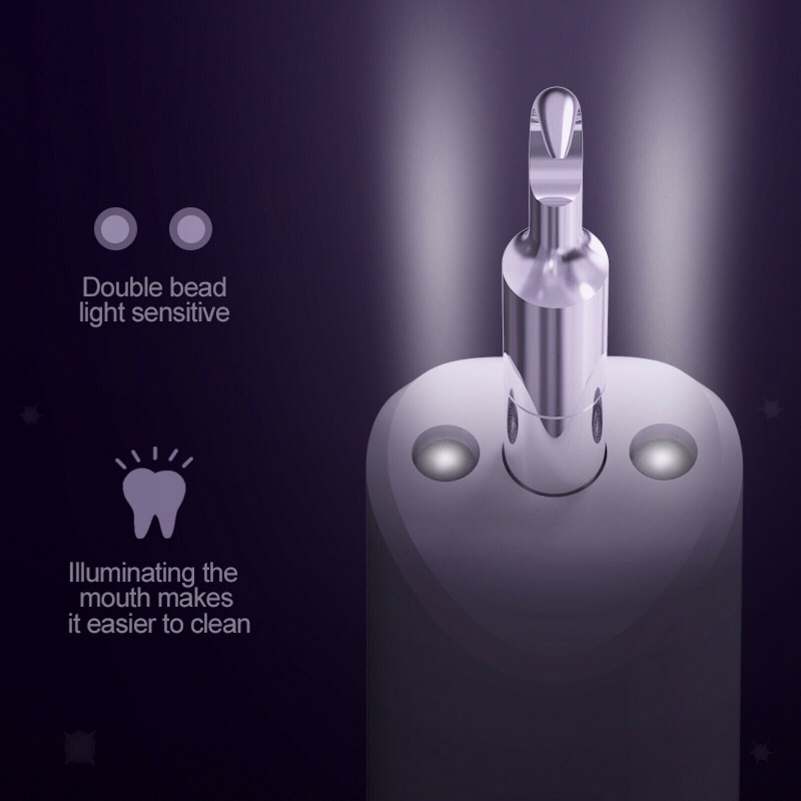 Tartar Remover Ultrasonic Whitening Teeth Cleaner Tool Kit High Efficiency