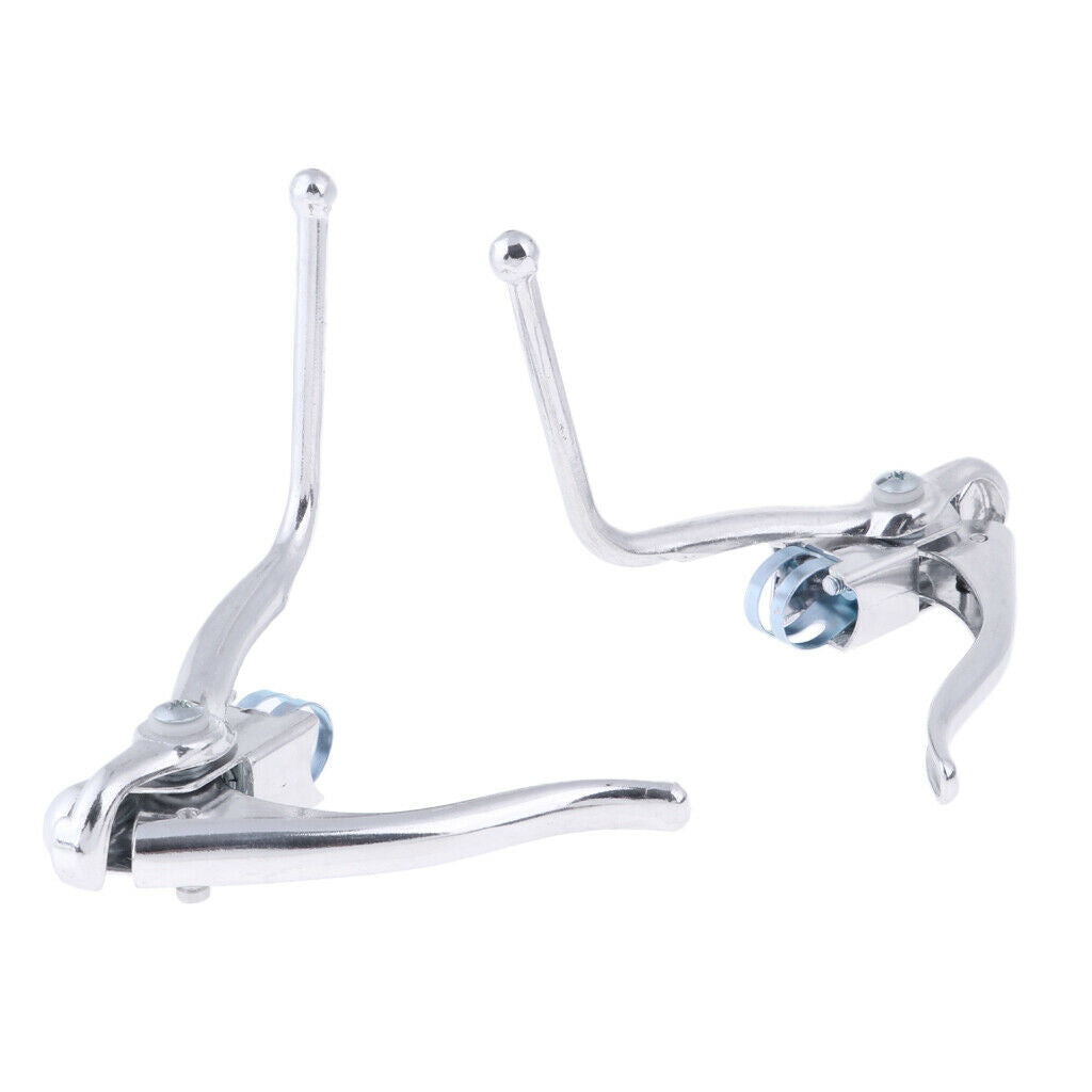 Set of 2 Alloy Road Bike Brake Levers Racing Handlebar Bike Cycle Cycling