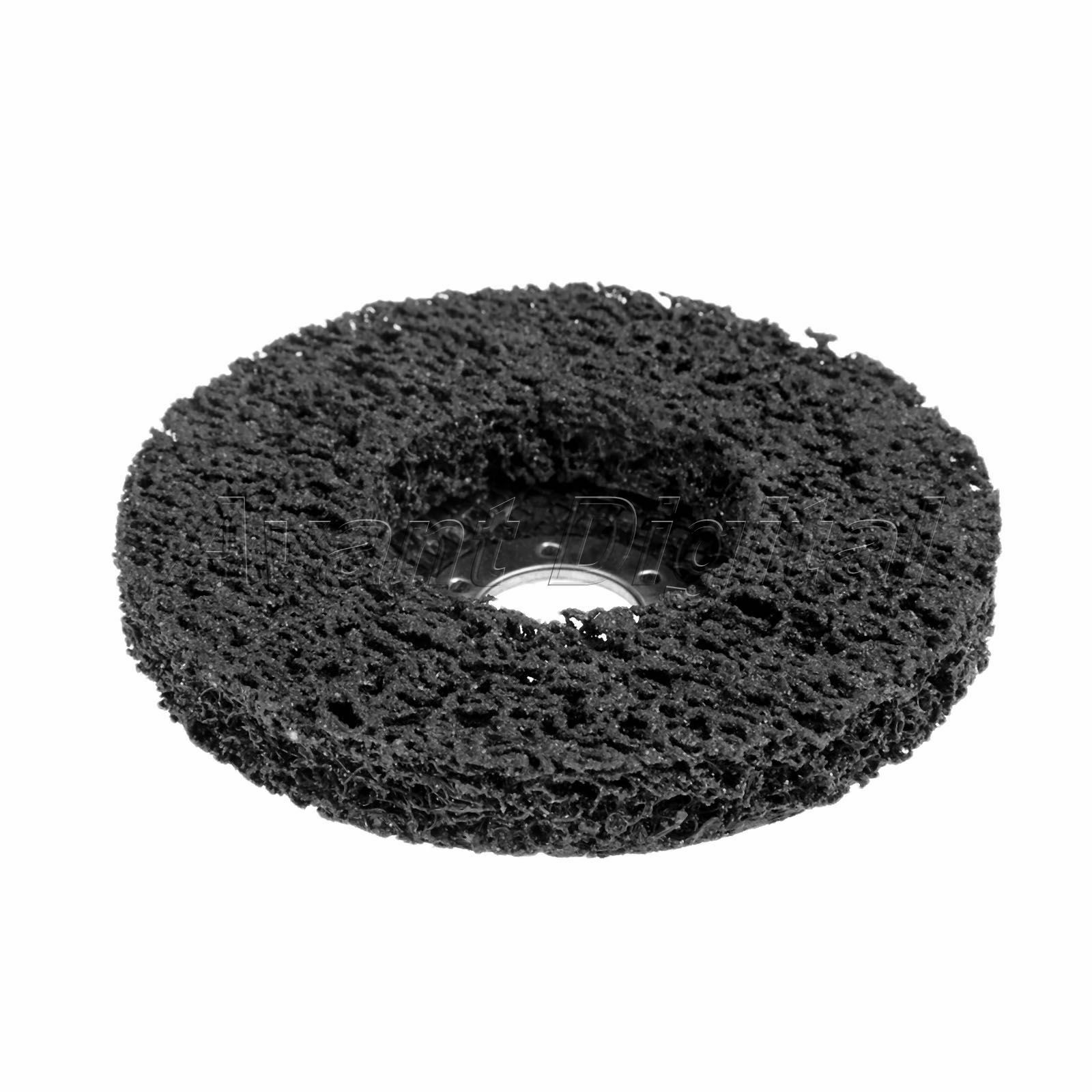 115mm Disc Wheel Paint Rust Removal Clean Polishing Surface Angle Grinder Safety